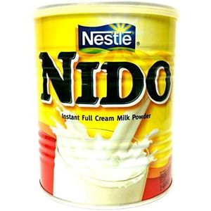 3 x Nido - Volledig melkpoeder - Originele Nestle - 3 x 400 g (1200 g)
