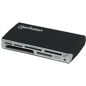 Manhattan 100939 Multi-Card Reader/Writer Hi-Speed USB 2.0 Extern 60-in-1