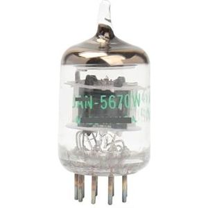 Buis upgrade 5670 W voorversterkerbuis 6N3/6H3N/396A/2C51/5670 (2PAIR)