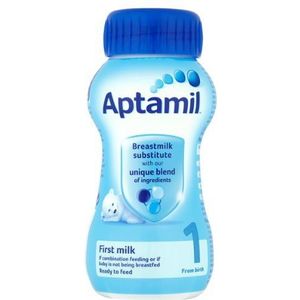 Aptamil 1 Eerste Melk vanaf Geboorte 200ml Geval van 6