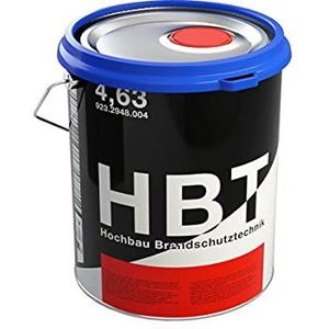 Hempel HBT Fast-Dry Alkyd 4314, grijze metaalverf voor staal en ijzer, metaallak RAL 7015 roestbeschermende verf voor binnen en buiten, 2-in-1 primer en metaalbeschermende lak in leigrijs, mat