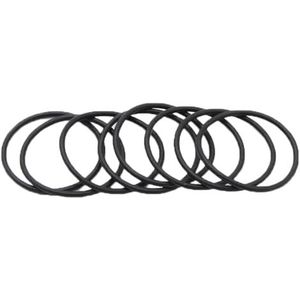 Nitril Rubber O-ring, O-ring, auto afdichtring, zwart, buitendiameter 26 mm, binnendiameter 23 mm, Cs 1,5 mm, 10 stuks