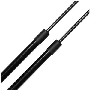 Gasveren veren 2 STUKS 460mm Achterklep Boot Koolstofvezel Kofferbak Struts Lift Ondersteunt Gasveren Schokken Voor F&iat 500 312 Hatchback 2007- Gasveren voor de kofferbak(Normal Black)