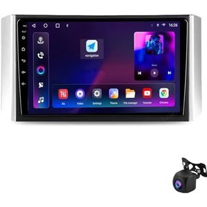 Android 12 Auto Bluetooth Radio 9 Inch Touch Screen Auto Radio Spelers voor Mitsubishi Xpander 2017-2020 met Navi GPS autoradio Ondersteunt 4G WiFi USB Stuurbediening Mirror Link RDS(XY8 8Core 6+128G)