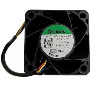 PF40281BX-Q520-S99 4028 12V 10,8W PWM 4-p axiale koelventilator