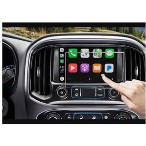 Auto Displaybeschermfolie Van Gehard Glas 8 Inch Voor Silverado 1500 2500HD Voor Colorado 2015-2019 Auto-interieur Navigatie Glas Beschermende Film