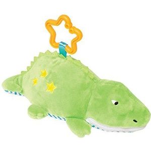 Manhattan Toy Gabby Gator Zip & Play Bijtring en Reizen Babyspeelgoed