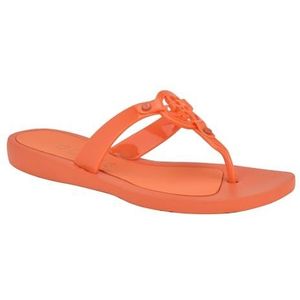 GUESS Tyana platte sandaal voor meisjes, Oranje 801, 41 EU