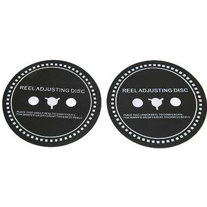 Reel-aanpassingsschijf, Bestand Tegen Hoge Temperaturen Eenvoudig Te Installeren en Te Verwijderen Comfortabele Siliconen Nab HUB-adapter Spacer voor Reel to Reel Tape Recorder