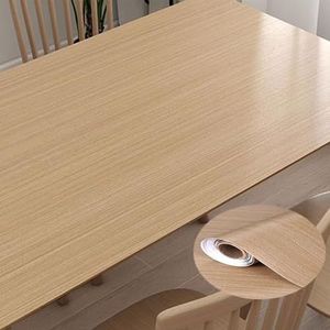 Plastic rol met kleeflaag voor houteffect, Zelfklevende tafelfolie, waterdichte PVC-meubelstickers, houtlook tafelconservering, decoratieve keuken- en muurstickers(Option 8,40x200cm(WxL))