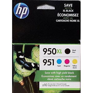 HP 950XL/951 inktpatronen met hoog rendement en standaardkleur C/M/Y