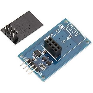 Wal Front ESP8266 ESP-01 SeriëLe Draadloze WiFi Transceiver Module Met ESP-01 Adapter Voor Netwerken, Smart Home Project