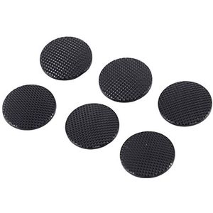 Kuuddker 6Pcs Analoge Joystick Stick Vervanging Cap Cover Knop Voor PSP 1000 Zwart