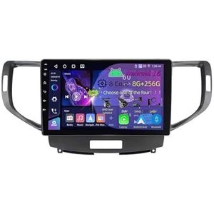 9 Inch 2 Din Android 15 Autoradio voor Honda Shuttle 2 2015-2020 met CarPlay AHD Omgekeerd beeld Bediening op het stuur Bluetooth GPS navigatie FM Radio WiFi(C3 6+128G)