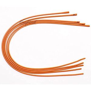 Kraaftsmit Neti Sutra rubberen buisjes, 5 stuks, voor neusreiniging, oude yogapraktijk, neti-buisjes voor gezondheidsvoordelen, perfect voor yoga-oefeningen