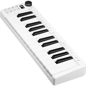 Elektronische Piano 25 Aanslaggevoelige Toetsen Controler-toetsenbord Mini Draagbaar USB Elektronisch Toetsenbord