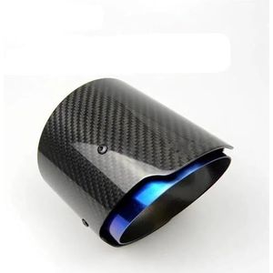 eindpijp Voor Suzuki Voor Swift 2018 2019 2020 Auto Uitlaatsysteem Demper Pijp Tip Krul Zwarte Roestvrijstalen Dempers Decoraties uitlaat(D)