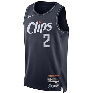 Nike NBA City Edition Swingman Jersey basketbalshirt voor heren, Clippers/Leonard/Navy (420), M