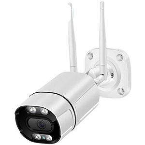 Beveiligingssysteem, 5MP Ip Camera Outdoor Ai Menselijk Detecteren Audio Draadloze Camera 1080P Hd Kleur Infrarood Nachtzicht Cctv home Security Camera(5MP Add 128G Card)
