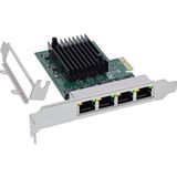 InLine 51127B netwerkkaart Intern Ethernet 1000 Mbit/s