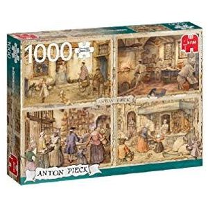 Puzzel Anton Pieck: Bakkers Uit 1900 (1000 Stukjes)