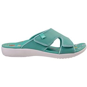 Spenco Dames Kholo Beach Slide Sandaal, Teal, 4 UK, Turkoois, 37 EU