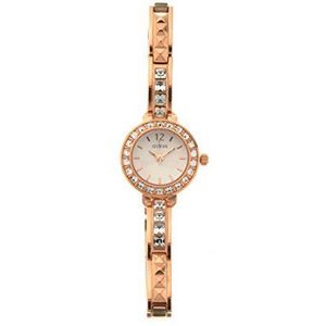 Guess Dames analoog kwarts horloge met roestvrij stalen armband W0429L3