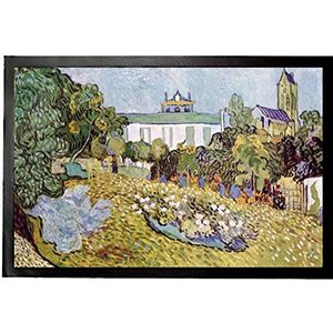 1art1 Vincent Van Gogh Daubigny's Garden, 1890, Detail Deurmat 60x40 cm