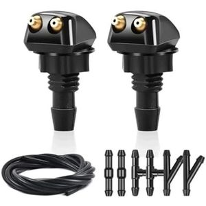 Ruitensproeier Ruitenwissersproeier voor auto's met dubbele gaten Ruitenwissersproeier voor auto's met watersproeier