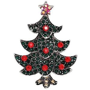 Pinnen Broche Roman Uniek Cadeau Corsage Kerstboom en Kerstdecoratie Kerst Sieraden for Vrouwen Pin Strass