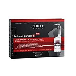 Vichy Ampullen Dercos Aminexil Clinical Multi-Target Anti-Hair Loss Treating 21x6ml