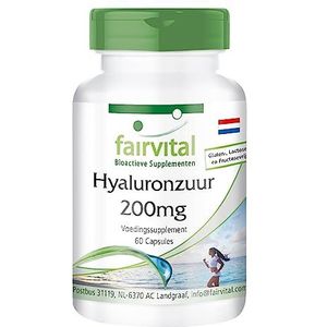 Fairvital | Hyaluronzuur capsules 200mg - HOOG GEDOSEERD - VEGAN - 60 capsules