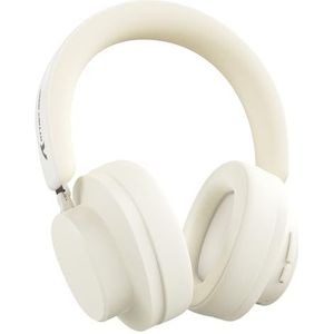 ATTACK SHARK G500 Actieve Ruisonderdrukking Draadloze Hoofdtelefoon, Over Ear Bluetooth Headphone met BT5.3 & 3.5MM Bedraad Link, Ingebouwde Microfoon, Lichtgewicht Opvouwbaar voor PC/Phone - Wit