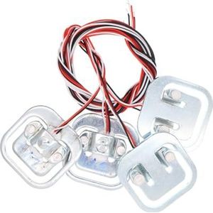 Menselijke weegschaal Weegcel + HX711 AD Module Gewichtssensoren Elektronische weegschaal Weegdruk DIY Kit Betrouwbare gegevens(50KG Sensor)
