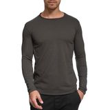 Indicode - Willbur - Longsleeve Shirt - Raven