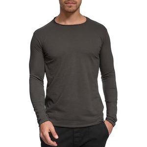 Indicode - Willbur - Longsleeve Shirt - Raven