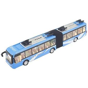 Schoolbus speelgoed, bus model speelgoed, educatieve bus stadsbus speelgoed trek auto jongens voor kinderen voor peuters meisjes(white)