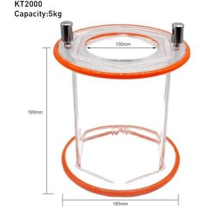 Rotary Tumbler Drum Roller For KT 6808 KT 2000 Sieraden Polijstmachine Polijstmachine Vat Capaciteit 3kg 5kg Op Grote Schaal Gebruiken(KT2000 Drum)