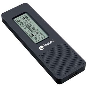 Leotec - LEM2EXT01 - Externe SSD Behuizing - Zwart - USB-C - USB 3.2