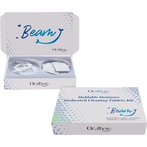 Premium Reinigingstabletten For Kunstgebitten – Zachte Reiniging, Verbeterd Comfort En Een Reisvriendelijke Oplossing For Siliconen Kunstgebitten(2PCS)