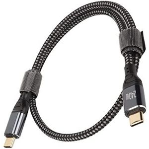 USB C Naar USB C Kabel 240W PD Snel Opladen Nylon Gegevensoverdracht 480Mbps, voor OS Laptop Pro, voor IOS Tablet Pro 12.9/11/Mini, voor S22/21/20 (150cm)