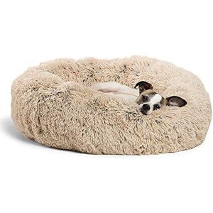 MaxxPet Hondenmand Kussen - Donut Hondenmand - Hondenbed - Fluffy Dierenkussen - 80x10cm