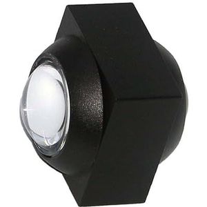 Silumen Led Wandlamp COB Dubbele Beam Zwart Lichaam - Neutraal Wit 4000K - 5500K