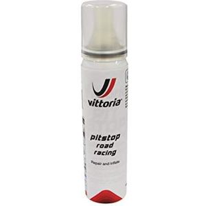 Vittoria Pit Stop Road Racing Antipinchazos Reparatie, unisex volwassen, wit, 75 ml