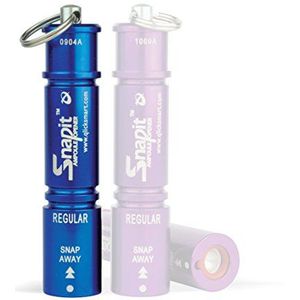SnapIT Ampullenopener voor glazen ampullen 1-15 ml (aluminium, blauw)