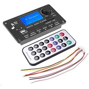 DONGKER MP3 decoder kaart, 12 V DC remote decoderingsmodule Bluetooth compatibele 5.0 draadloze audio decoder kaart MP3-speler voor WMA/WAV/FLAC/APE