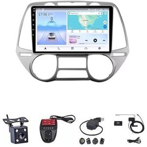 9 Inch Autoradio Voor Hyundai I20 2008-2011 Carplay Android Navigatie GPS Bluetooth Multimedia Speler Smart Automotive Systeem(4G+WIFI 8G+128G)