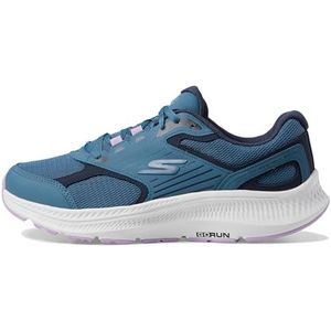 Skechers Go Run Consistent 2.0 Sneakers voor dames, blauw-paars, 38 EU