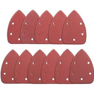 STEBRUAM 88 Stuks Schuurschijven Schuurpapier Schuurvellen Driehoeken Schuurpapier for Sander Mouse Black Decker Palmhout Polijsten Afstoffen from 40 tot 800 Grits