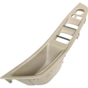Binnendeur Handvat Auto Voor BMW 5 Serie F10 F11 520i 523i 525i Voor Links Beige Zwart Bruin Auto Interieur F10 Deurarmsteun Paneel Deurgreep Vervanging(Model A Oyster)